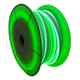 Tira Luces Led Neon Verde Manguera Flexible X 50metros