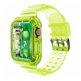 Correa Para Applewatch 38/40/41mm Vintage Neon Amarilla