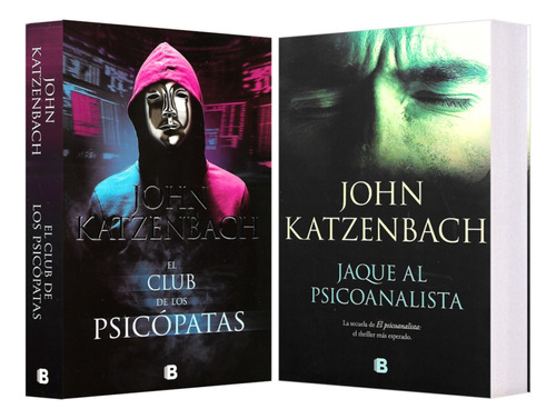 Club De Psicópatas + Jaque Al Psicoanalista Pack 2 Libros