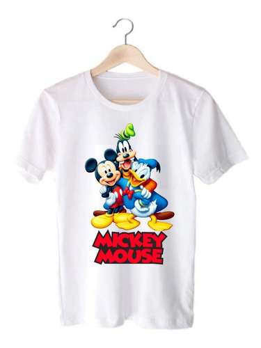 Remera Blanca Mickey Mouse - Personajes - Serie/gamer