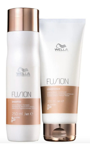 Wella Fusion Shampoo 250ml Y Acond 200ml Reparación Intensa!