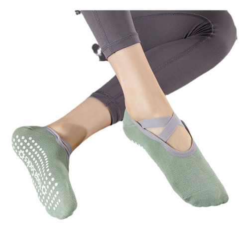 Calcetines De Yoga Antideslizantes De 5 Piezas, Calcetines D