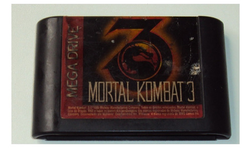 Mortal Kombat 3 Original Tec Toy Para Mega Drive