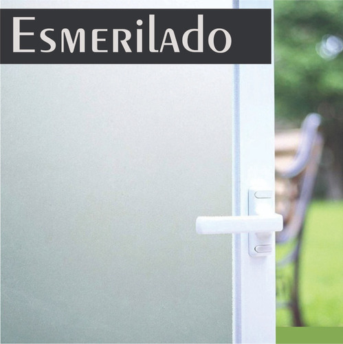 Vinilo Esmeriladoopaco Blanco Para Ventanas Y Mamparas