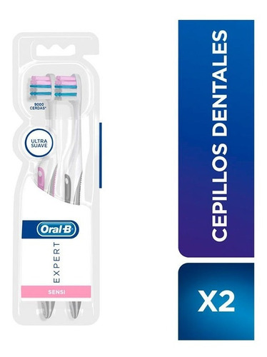 Cepillo De Dientes Oral-b Expert Sensi Ultra Suave. 2 Unid.