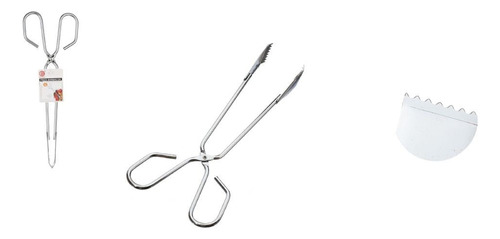 Pinzas Para Parrilla Y Cocina Utensilio  27cm