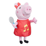 Brinquedo Infantil Menina Peppa Pig Pelúcia 28cm Hasbro