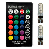 Par Foco De Pellizco 6 Led 7 Colores Con Control