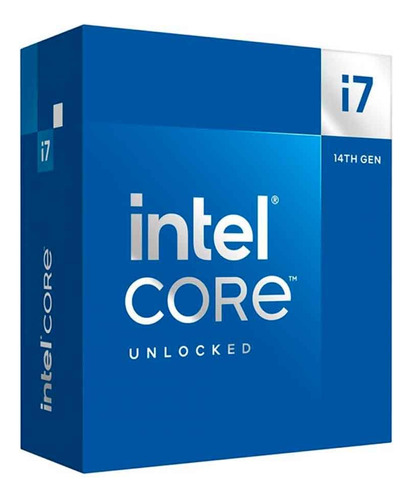 Processador Intel I7-14700kf 20c 28t Raptorlake Refresh 14ª