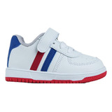 Tenis Niño Sigma Casual Urbano Suela Plana Broche Ajustable 