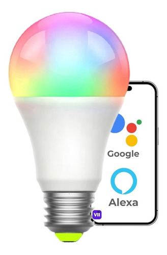 Bombilla Wifi Led Inteligente 15w Alexa /google Home /ios...