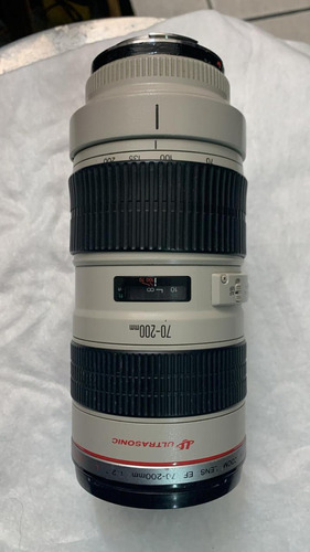 Lente Canon Ef 70-200mm Lens Ef Ultrasonic