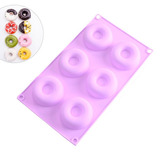 Moldes Silicona Donas Mini Dona Moldes De Silicona Donuts Color Multicolor