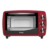 Horno De Mesa Eléctrico T-fal Of32a5mx 19l Rojo 220v