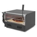 Forno Elétrico Para Pizza Assador Industrial Guilhotina 110v