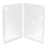 Pack 25 Unidades Caja Dvd Transparente 14mm Premium