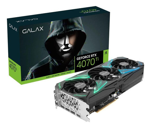 Placa De Vídeo Galax Geforce Rtx 4070 Ti Rgb 12gb Gddr6x