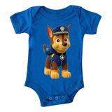 Mameluco Paw Patrol Chase Bebé 100% Algodón