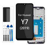 Pantalla Lcd Para Huawei Y7 2019 Con Marco Original