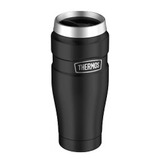 Termo Para Agua 0.47 Litros Acero Negro Mug Thermos Mimbral