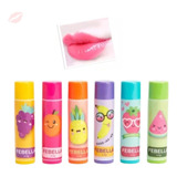 Lip Balm Infantil Fruity Febella Kit Com 6 Unidades 