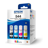 Tinta Epson Original Pack T544 L3110 L3150 L3210 L3250 L5190