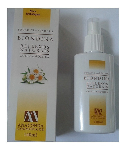 1 Biondina Spray Clareador Reflexos Naturais + 2 Refil 140ml