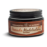 Pomada Modeladora Efeito Brilho Ferramentas De Barbeiro 100g