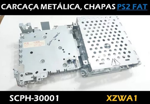 Carcaça Metálica, Chapas Ps2 Fat Scph-30001 - Xzwa1