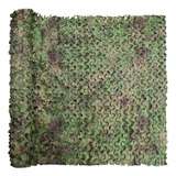 Media Sombra Red De Camuflaje 1.5 X 10 Metros - Zona Verde