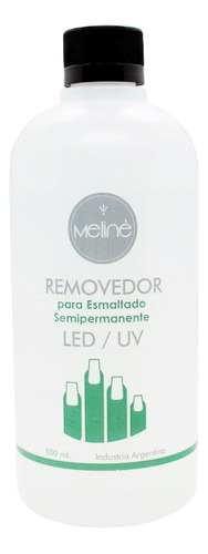 Meline Removedor Para Esmalte Uñas Semipermanentes 500 Ml