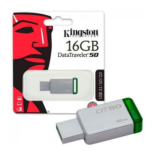 Pendrive Kingston 16gb Nuevos Usb 3.0 3.1 2.0 Original 100%