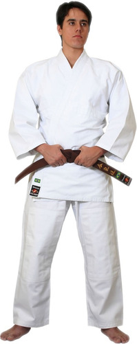 Kimono De Judo Reforçado Em Tecido Brim Marca Shizen