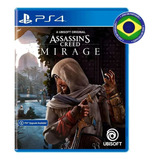 Assassins Creed Mirage Ps4 Mídia Física Dublado Em Português