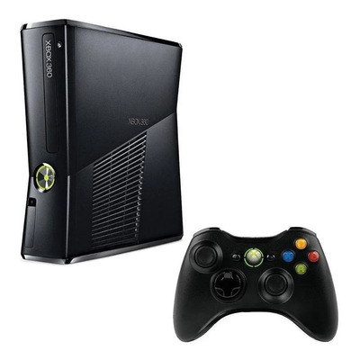 Microsoftxbox 360 Slim 1439 4gb Standard Color Matte Black 2010 - Bueno (Reacondicionado)