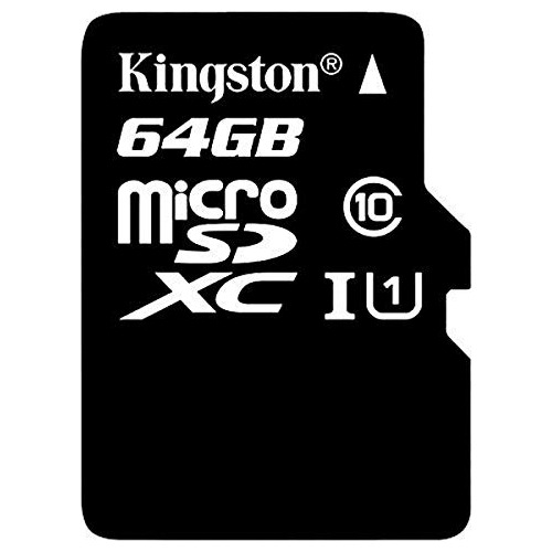 Kingston Digital Microsdxc Clase 10 Uhs-i De 64 Gb Con Lecto