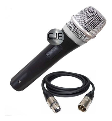Microfono De Mano Audiososnic Sb 58 Dm Cable Profesional Cjf