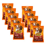 Petisco Special Dog Snacks Carne 60g 10 Unid Bifinho Cães