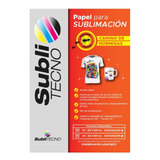 Papel De Sublimacion Sublitecno Fast-dry A4 Sublimar