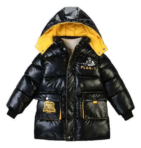 Campera Niño/a Inflable Impermeable C/piel Polar Termica 607