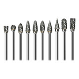 Kit De 10 Brocas, Fresas Para Tallar Madera, Metal, Pulir