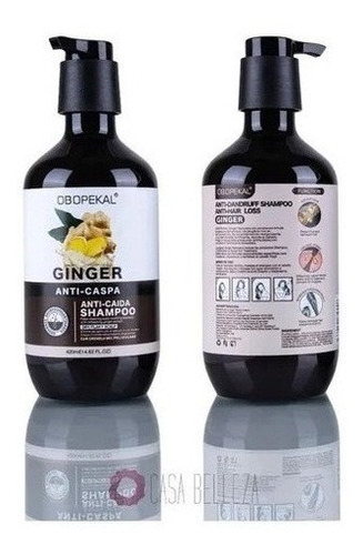 Obopekal® Shampoo Ginger Para Cabello Caída 420ml