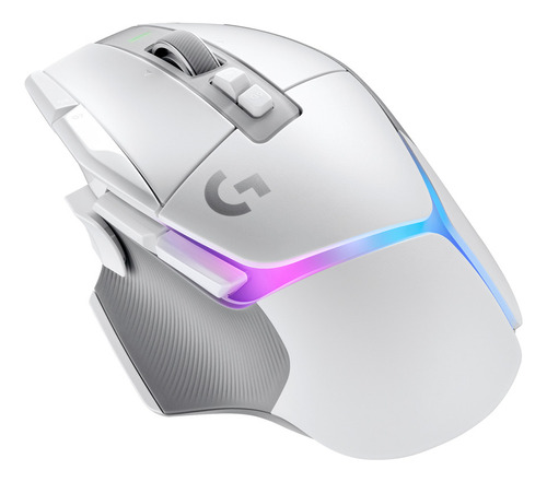 Logitech G502 X Plus, Mouse Gamer Inalámbrico Rgb / Hero 25k Color White