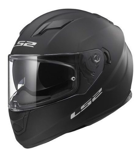 Casco Ls2 Integral 320 Evo Negro Mate D/ Visor T.l Antrax