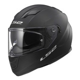 Casco Ls2 Integral 320 Evo Negro Mate D/ Visor T.2xl Antrax