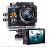 Câmera Filmadora Wifi 4k Ultra Hd Cor Preto