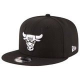 Gorra New Era Chicago Bulls Nba Snapback Black Original 