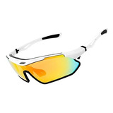 Lentes Deportivas Uv400 Con Diseño Resistente Al Sudor