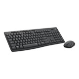 Teclado Mouse Inalambrico Logitech Mk295 Wireless Silent Esp