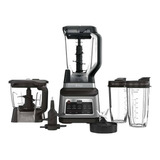 Licuadora Ninja Professional Plus Kitchen System With Auto-iq Bn800 72 Fl Oz Negra Y Acero Inoxidable Con Vaso De Plástico 120v - Incluye 5 Accesorios